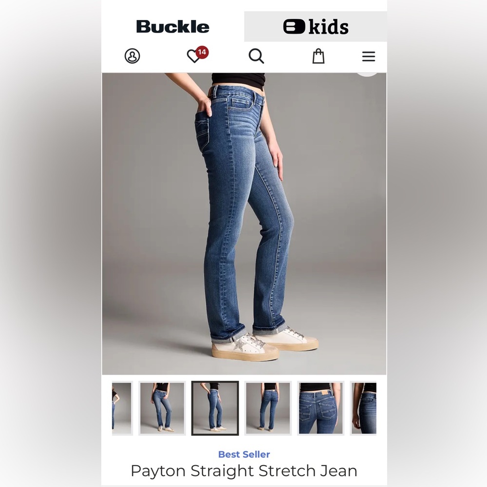 BKE Buckle Women's Payton Straight Leg Jeans